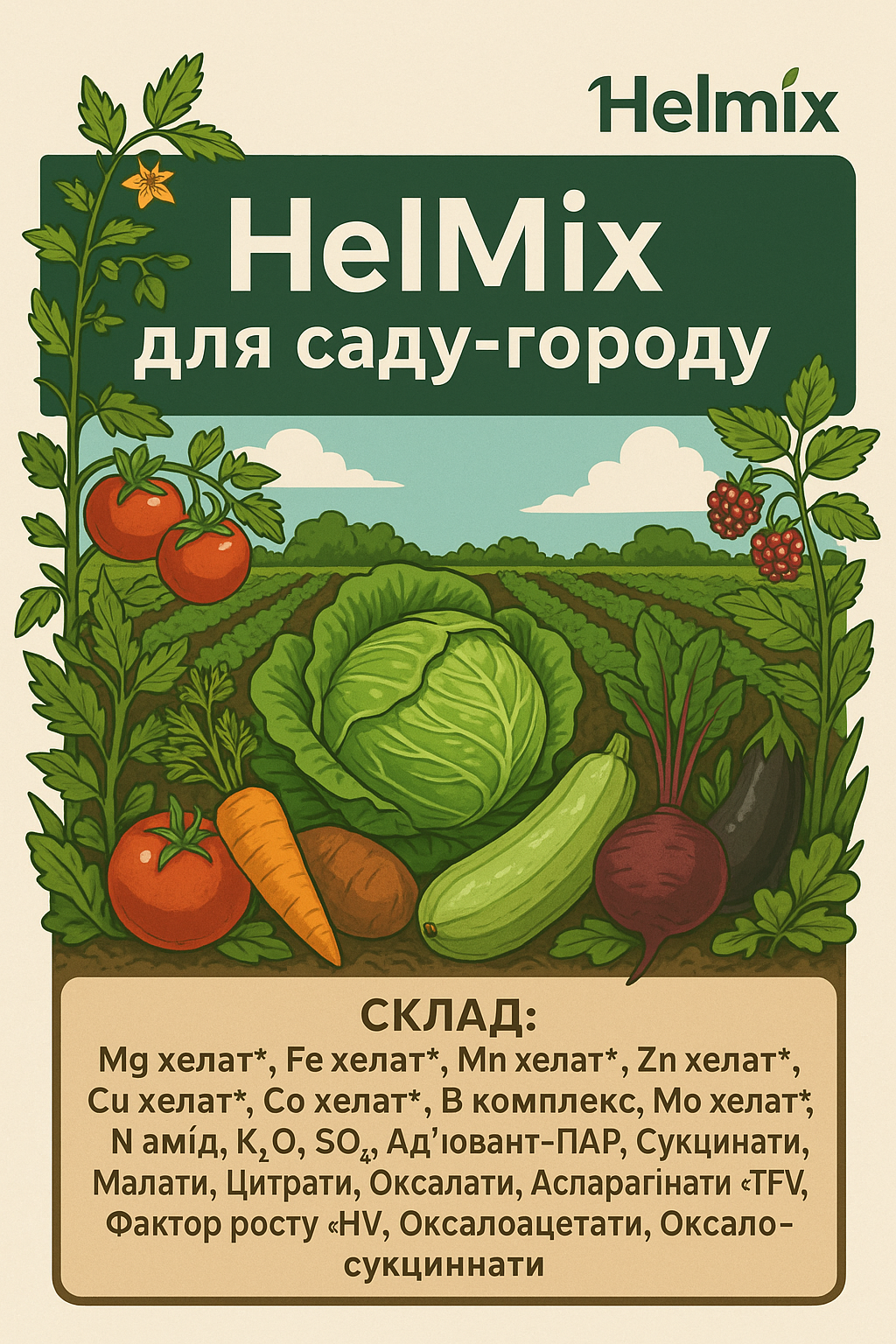 Мікродобриво для саду та городу НеІМіх